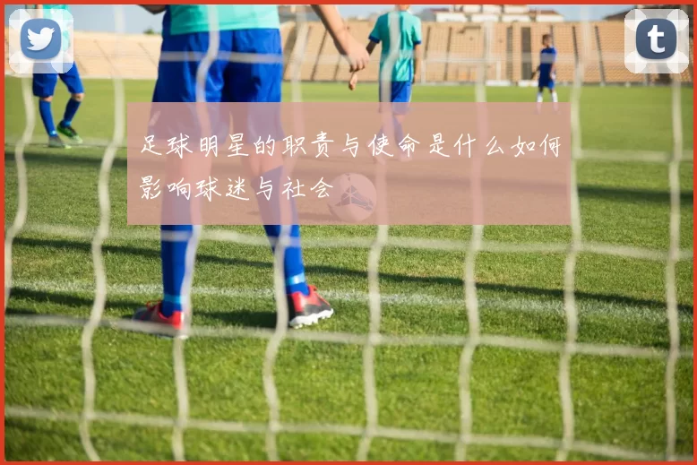 足球明星的职责与使命是什么如何影响球迷与社会
